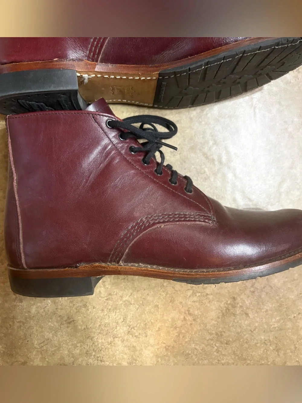 Red wing Sheldon boots - Picture 3 of 6